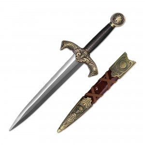 ESPADA DECORATIVA COM LÂMINA SEM CORTE REF: PFL14215