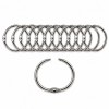 ARGOLA PRATEADA EM METAL PACOTE COM 10 PEÇAS 20MM  REF: AP1534701