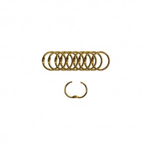 ARGOLA DOURADA EM METAL PACOTE COM 10 PEÇAS 20MM  REF: AP1534705 ARGOLA DOURADA EM METAL PACOTE COM 10 PEÇAS 20MM  REF: AP1534705