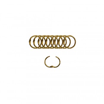 ARGOLA DOURADA EM METAL PACOTE COM 10 PEÇAS 20MM REF: AP1534705 ARGOLA DOURADA EM METAL PACOTE COM 10 PEÇAS 20MM REF: AP1534705
