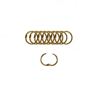 ARGOLA DOURADA EM METAL PACOTE COM 10 PEÇAS 25MM  REF: AP1534706 ARGOLA DOURADA EM METAL PACOTE COM 10 PEÇAS 25MM  REF: AP1534706