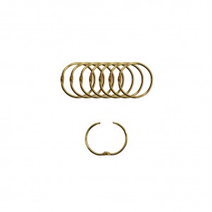 ARGOLA DOURADA EM METAL PACOTE COM 8 PEÇAS 30MM  REF: AP1534707 ARGOLA DOURADA EM METAL PACOTE COM 8 PEÇAS 30MM  REF: AP1534707