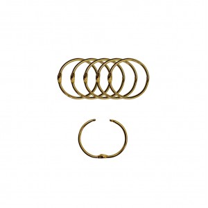 ARGOLA DOURADA EM METAL PACOTE COM 6 PEÇAS 35MM  REF: AP1534708 ARGOLA DOURADA EM METAL PACOTE COM 6 PEÇAS 35MM  REF: AP1534708