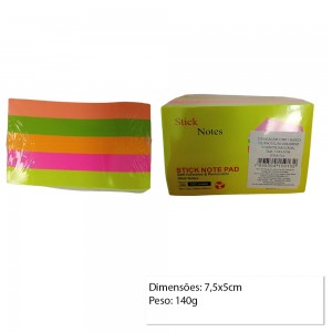 BLOCO AUTOADESIVO C/ 500 FOLHAS  REF: T22