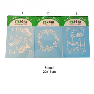STENCIL DE PLÁSTICO PARA PINTURA 20X15 REF: JC
