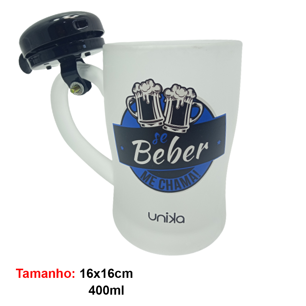 CANECA CHOPP CAMPAINHA  REF: 3046