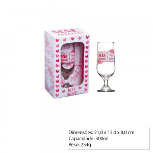 TAÇA MÃE AMADA 300ML REF: 202 TAÇA MÃE AMADA 300ML REF: 202
