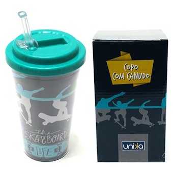 COPO C/ CANUDO DOBRÁVEL 500ML COPO C/ CANUDO DOBRÁVEL 500ML