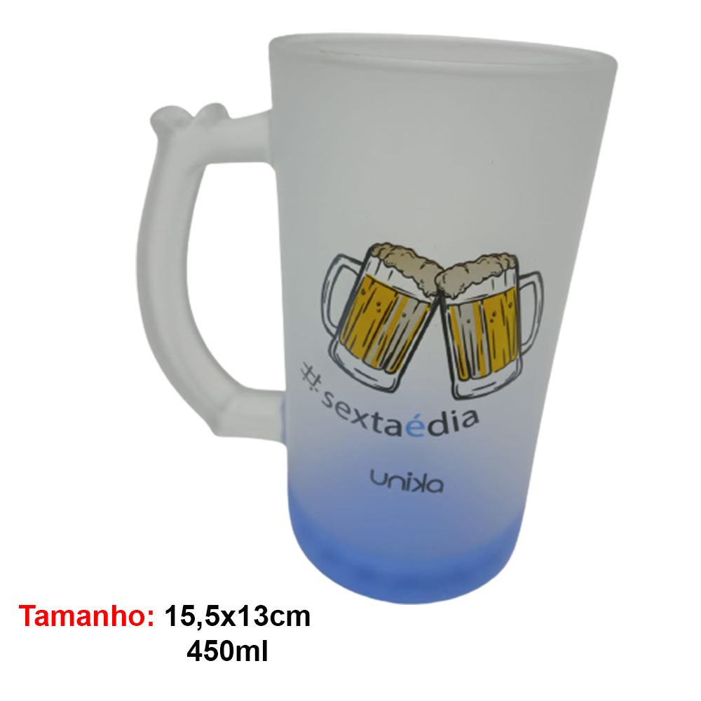 CANECA SEXTA E DIA 450ML  REF: 3044