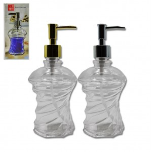 DISPENSER PORTA SABONETE LÍQUIDO EM VIDRO REF: 7729/30 DISPENSER PORTA SABONETE LÍQUIDO EM VIDRO REF: 7729/30