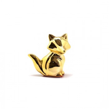 ENFEITE MINI RAPOSA DOURADO ENFEITE MINI RAPOSA DOURADO