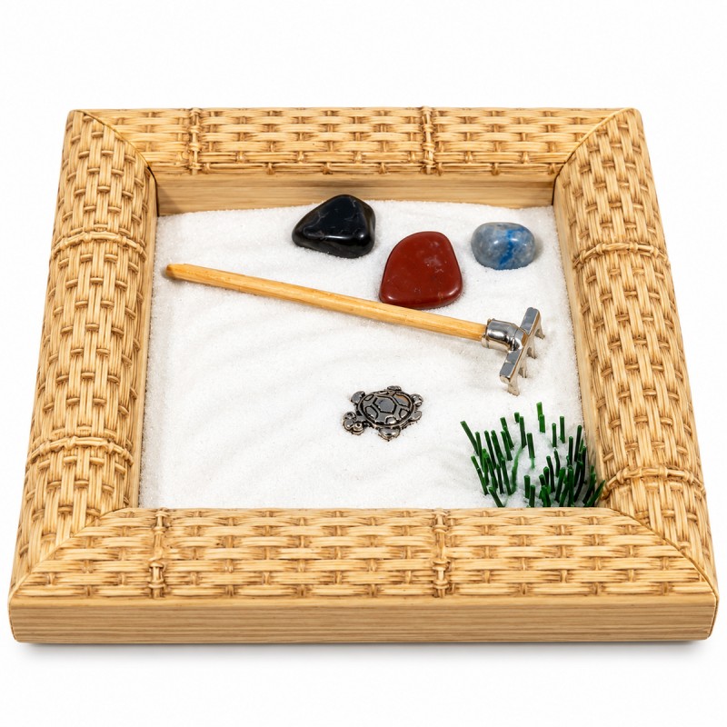 MINI JARDIM ZEN TRANÇADA REF: 01.003.006.001