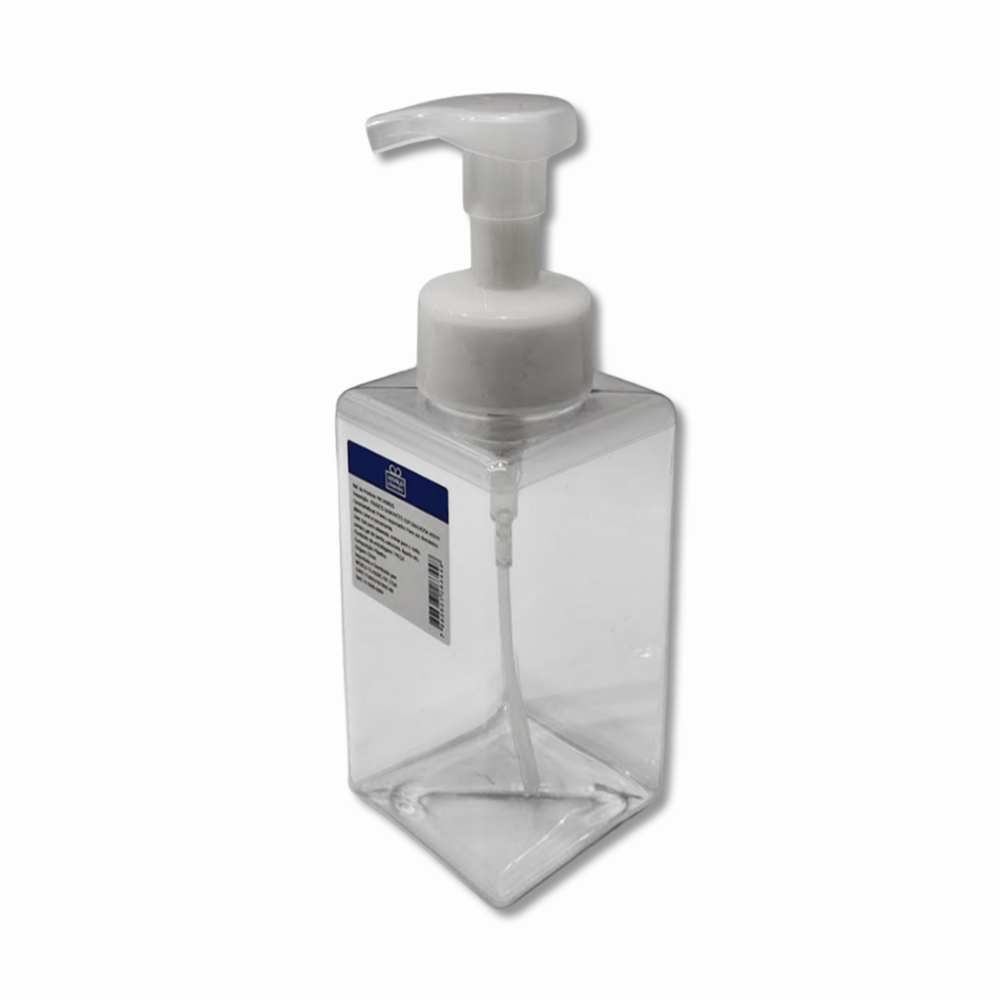 DISPENSER PORTA SABONETE LÍQUIDO EM PLÁSTICO 450ML REF: WC409625