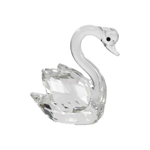 ENFEITE DE VIDRO MODELO CISNE REF: 225396