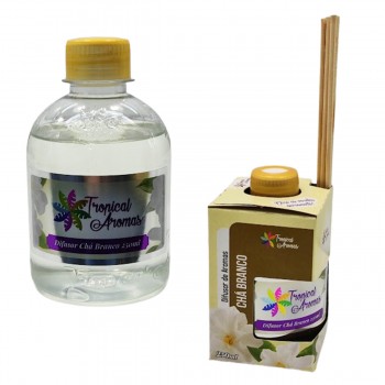 AROMATIZANTE DIFUSOR TROPICAL 250ML CHÁ BRANCO REF: 1232