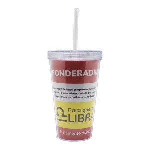 COPO CANUDO LIBRA 470ML COPO CANUDO LIBRA 470ML