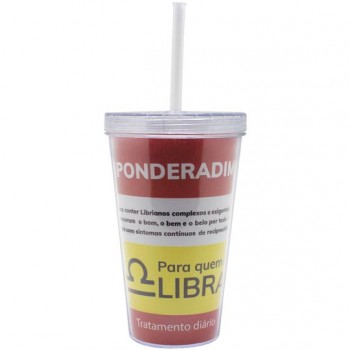 COPO CANUDO LIBRA 470ML