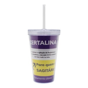 COPO CANUDO SAGITARIO 470ML COPO CANUDO SAGITARIO 470ML