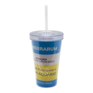 COPO CANUDO AQUARIO 470ML COPO CANUDO AQUARIO 470ML