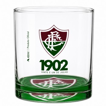 COPO CYLINDER ROCKS DE VIDRO 305ML MODELO FLUMINENSE REF: 750335