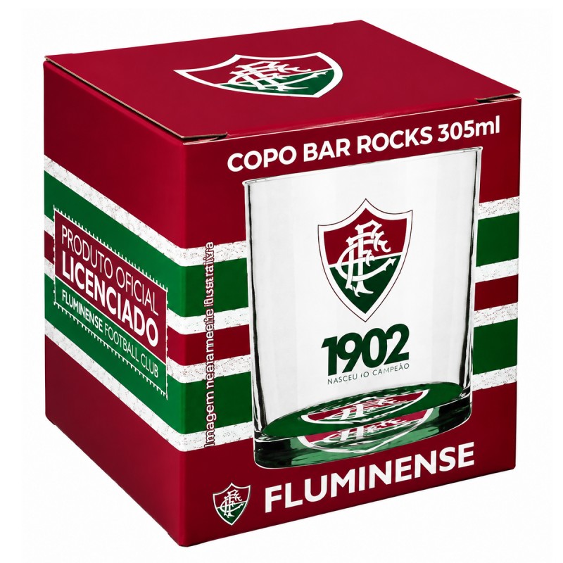 COPO CYLINDER ROCKS DE VIDRO 305ML MODELO FLUMINENSE REF: 750335 COPO CYLINDER ROCKS DE VIDRO 305ML MODELO FLUMINENSE REF: 750335
