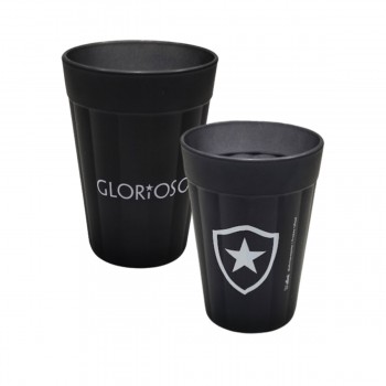 CONJUNTO COM 2 COPOS AMERICANO PRIME MODELO BOTAFOGO 190ML EM VIDRO REF: 2010332