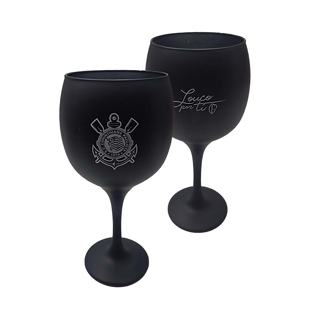 TAÇA DE DRINKS PRIME MODELO CORINTHIANS EM VIDRO 615ML REF: 8090339