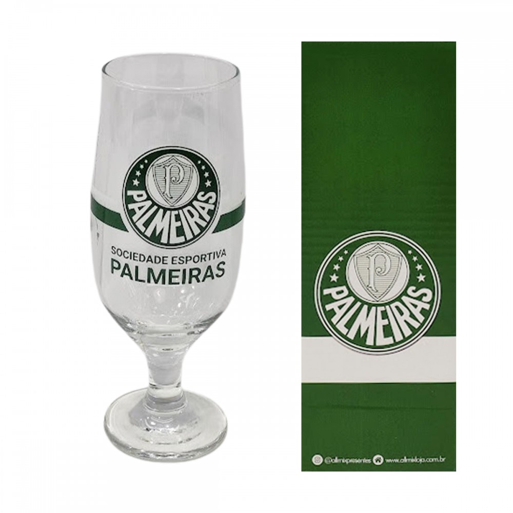 TAÇA MODELO PALMEIRAS 300ML EM VIDRO REF: 7732138