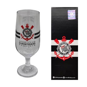 TAÇA MODELO CORINTHIANS 300ML EM VIDRO REF: 7732139 TAÇA MODELO CORINTHIANS 300ML EM VIDRO REF: 7732139