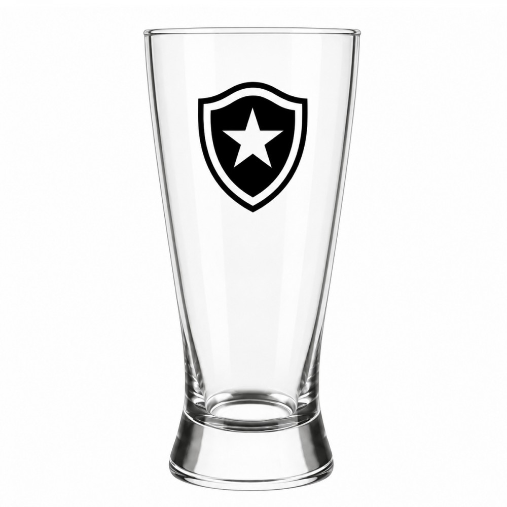 COPO LAGER DE VIDRO 300ML MODELO BOTAFOGO REF: 507132