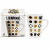 CANECA PORCELANA 290ML MODELO CORINTHIANS ÍCONES 2012 REF: 222390