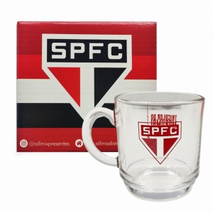 CANECA ASPEN MODELO SÃO PAULO EM VIDRO 300ML REF: 590936 CANECA ASPEN MODELO SÃO PAULO EM VIDRO 300ML REF: 590936
