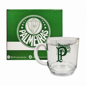 CANECA ASPEN MODELO PALMEIRAS EM VIDRO 300ML REF: 590938 CANECA ASPEN MODELO PALMEIRAS EM VIDRO 300ML REF: 590938