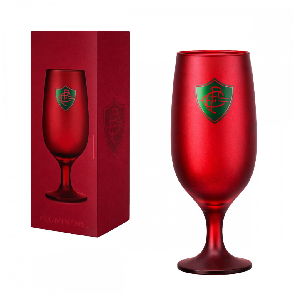 TAÇA FLORIPA PRIME DE VIDRO 300ML MODELO FLUMINENSE REF: 7732235