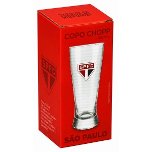 COPO LAGER DE VIDRO PRIME 300ML MODELO SÃO PAULO REF: 5070136