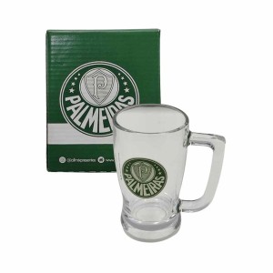 CANECA TABERNA DE VIDRO 340ML MODELO PALMEIRAS REF: 5901038
