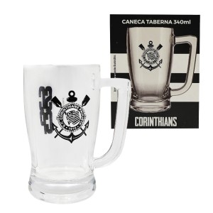 CANECA CERVEJA MODELO CORINTHIANS 340ML REF: 5901039