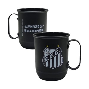 CANECA MODELO SANTOS EM ALUMINIO 500ML REF: 804037 CANECA MODELO SANTOS EM ALUMINIO 500ML REF: 804037