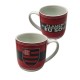 CANECA MODELO TIMES FLAMENGO EM PORCELANA 360ML REF: 441133