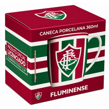 CANECA DE PORCELANA 360ML MODELO FLUMINENSE REF: 441135 CANECA DE PORCELANA 360ML MODELO FLUMINENSE REF: 441135