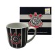 CANECA MODELO TIMES CORINTHIANS EM PORCELANA 360ML REF: 441239