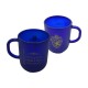 CANECA MODELO HARRY POTTER CASAS CORVINAL DE VIDRO 300ML REF: 590643 CANECA MODELO HARRY POTTER CASAS CORVINAL DE VIDRO 300ML REF: 590643