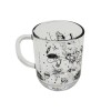 CANECA DE VIDRO HARRY POTTER ELEMENTOS 300ML REF: 590658 CANECA DE VIDRO HARRY POTTER ELEMENTOS 300ML REF: 590658