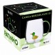 CANECA BOROSSILICATO DE VIDRO 420ML MODELO PATINHO REF: 223128