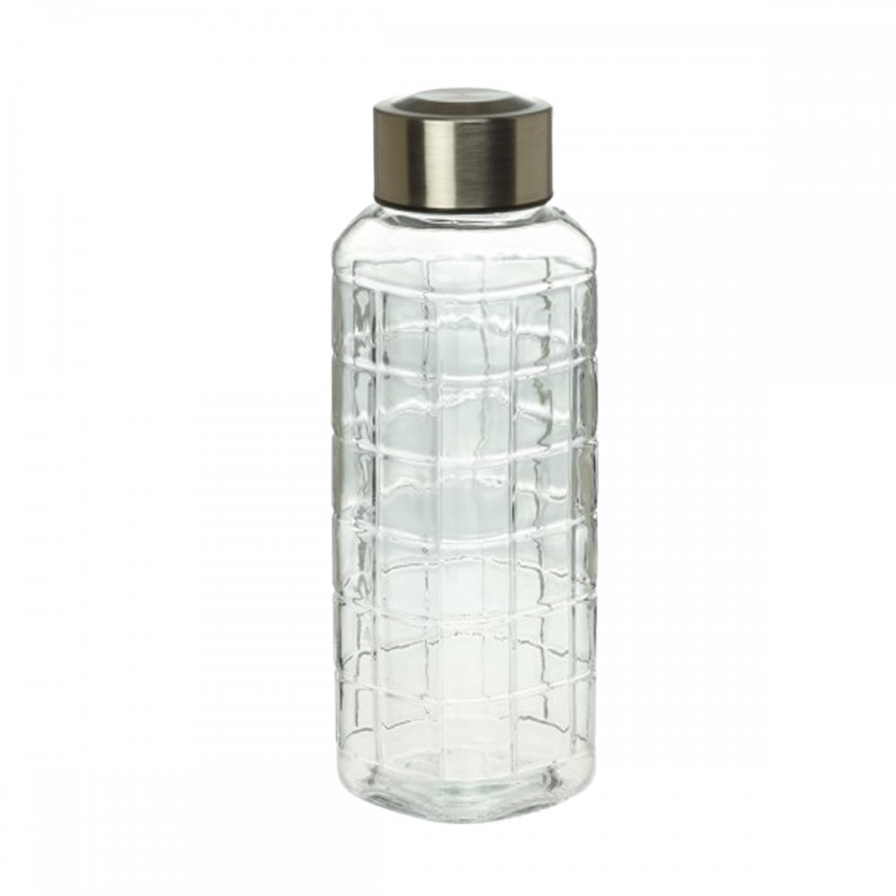 GARRAFA QUADRUS 1000ML EM VIDRO REF: 831002