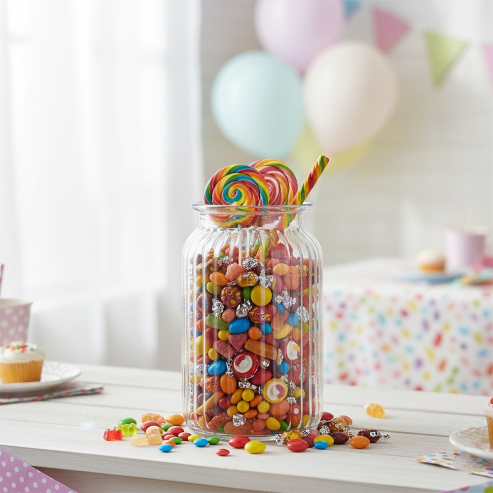 POTE DE VIDRO COM TAMPA HERMÉTICA MODELO CORAÇÃO 1250ML REF: 230541 POTE DE VIDRO COM TAMPA HERMÉTICA MODELO CORAÇÃO 1250ML REF: 230541