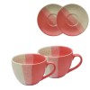 XICARA CERAMICA COM PIRES TERNURA 250ML COM 02 PEÇAS - ROSA REF: 321401 XICARA CERAMICA COM PIRES TERNURA 250ML COM 02 PEÇAS - ROSA REF: 321401