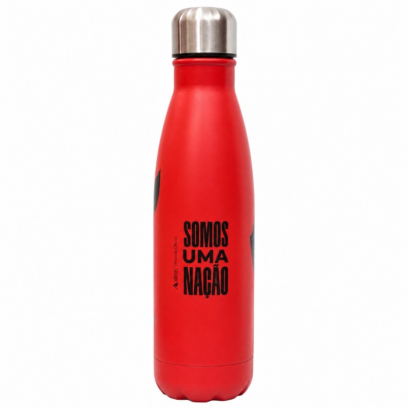 GARRAFA TÉRMICA INOX 500 ML MODELO FLAMENGO REF: 113133 GARRAFA TÉRMICA INOX 500 ML MODELO FLAMENGO REF: 113133