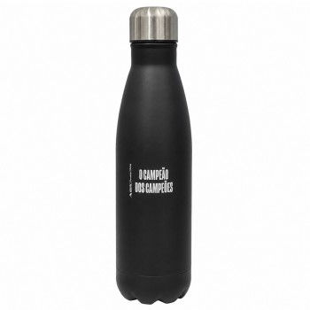 GARRAFA TÉRMICA INOX 500 ML MODELO CORINTHIANS REF: 113139