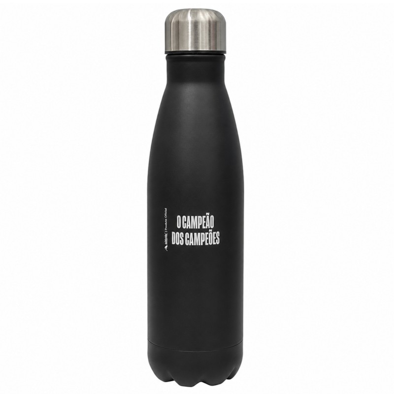 GARRAFA TÉRMICA INOX 500 ML MODELO CORINTHIANS REF: 113139 GARRAFA TÉRMICA INOX 500 ML MODELO CORINTHIANS REF: 113139